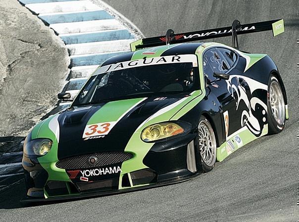 Geht 2010 bei der ALMS Rennserie an den Start, der 550 PS starke Jaguar XKR. Foto: Jaguar/auto-reporter.net